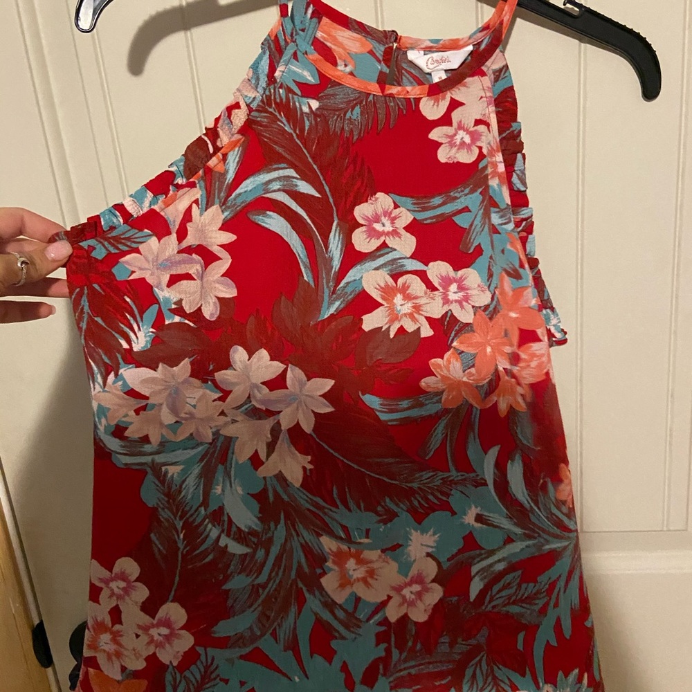 women’s tropical tank top